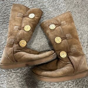 UGG Women's Tan Suede Winter Boots